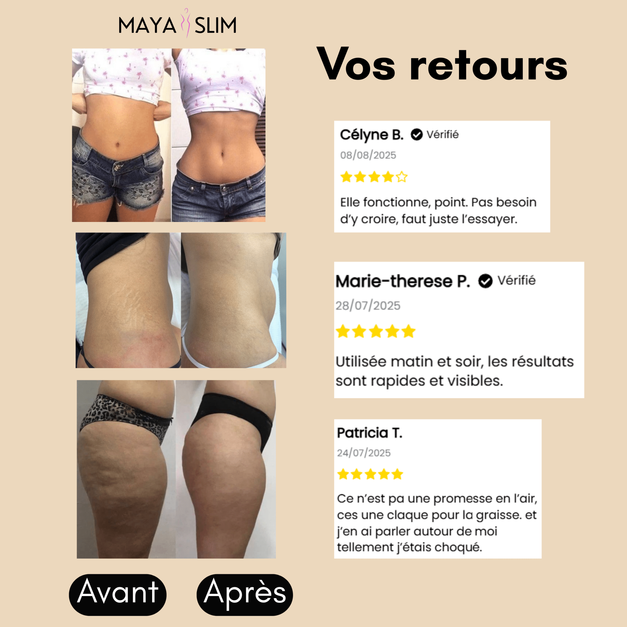 Crème Brûle Graisse - Maya Slim