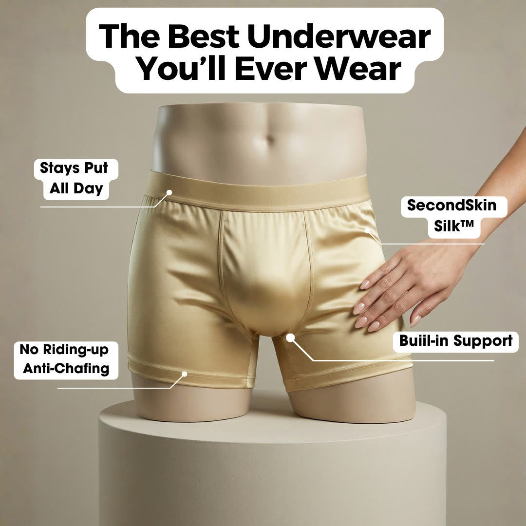 Boxers Reinvented: MAYA SLIM Premium Silk Boxer Shorts