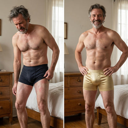 Boxers Reinvented: MAYA SLIM Premium Silk Boxer Shorts