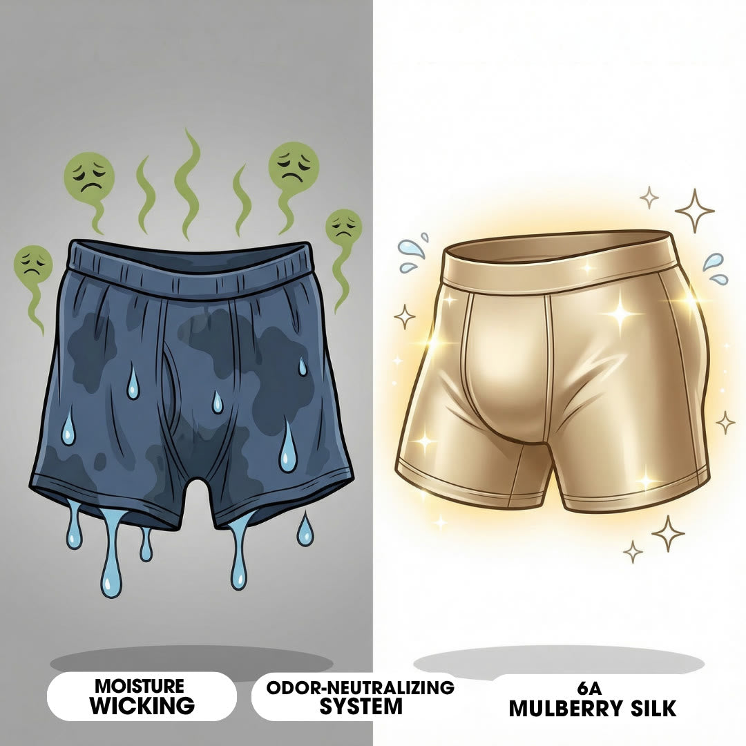 Boxers Reinvented: MAYA SLIM Premium Silk Boxer Shorts