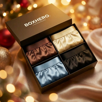 Boxers Reinvented: MAYA SLIM Premium Silk Boxer Shorts