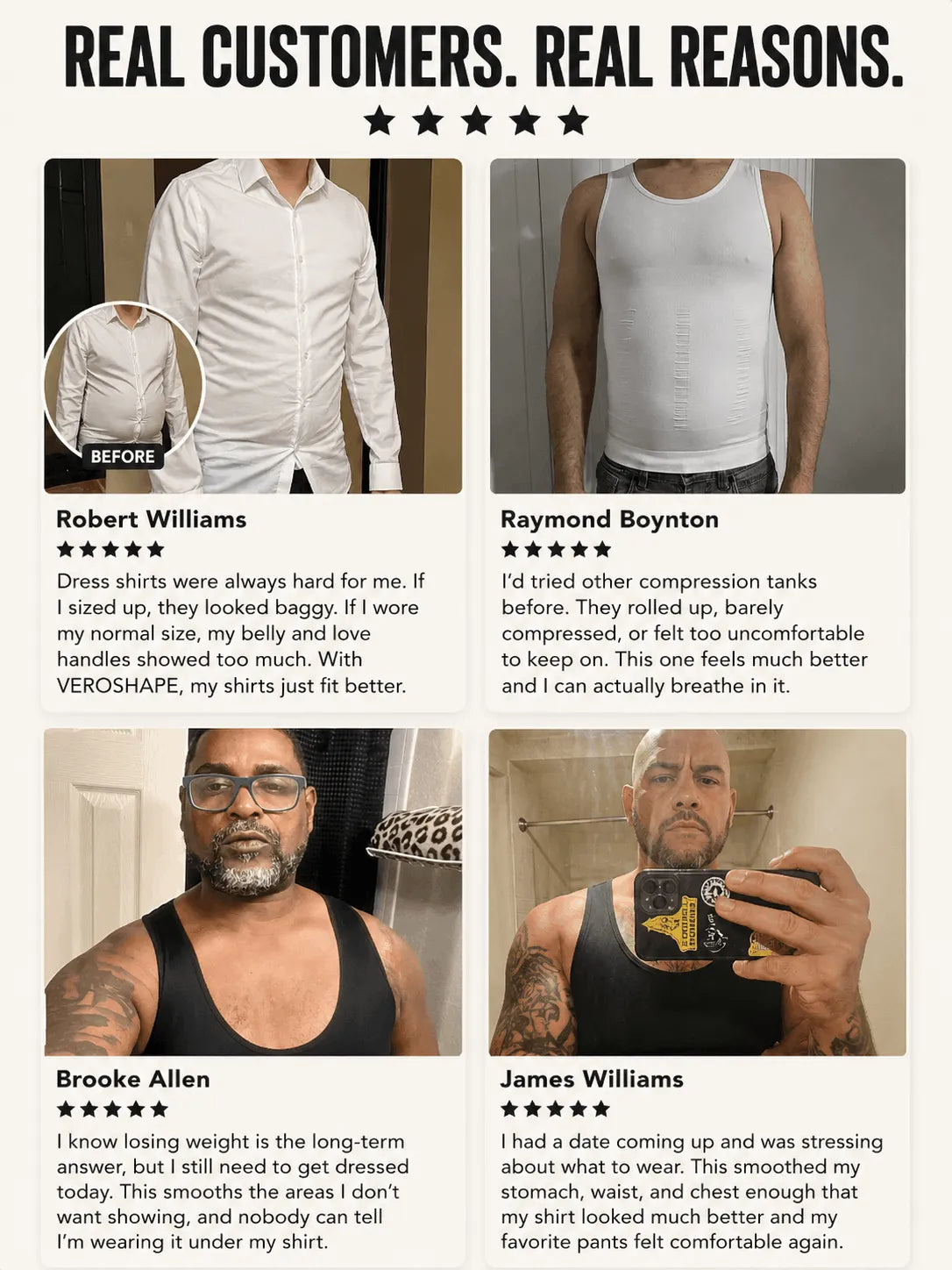 MAYA SLIM™ Men's Compression Tank